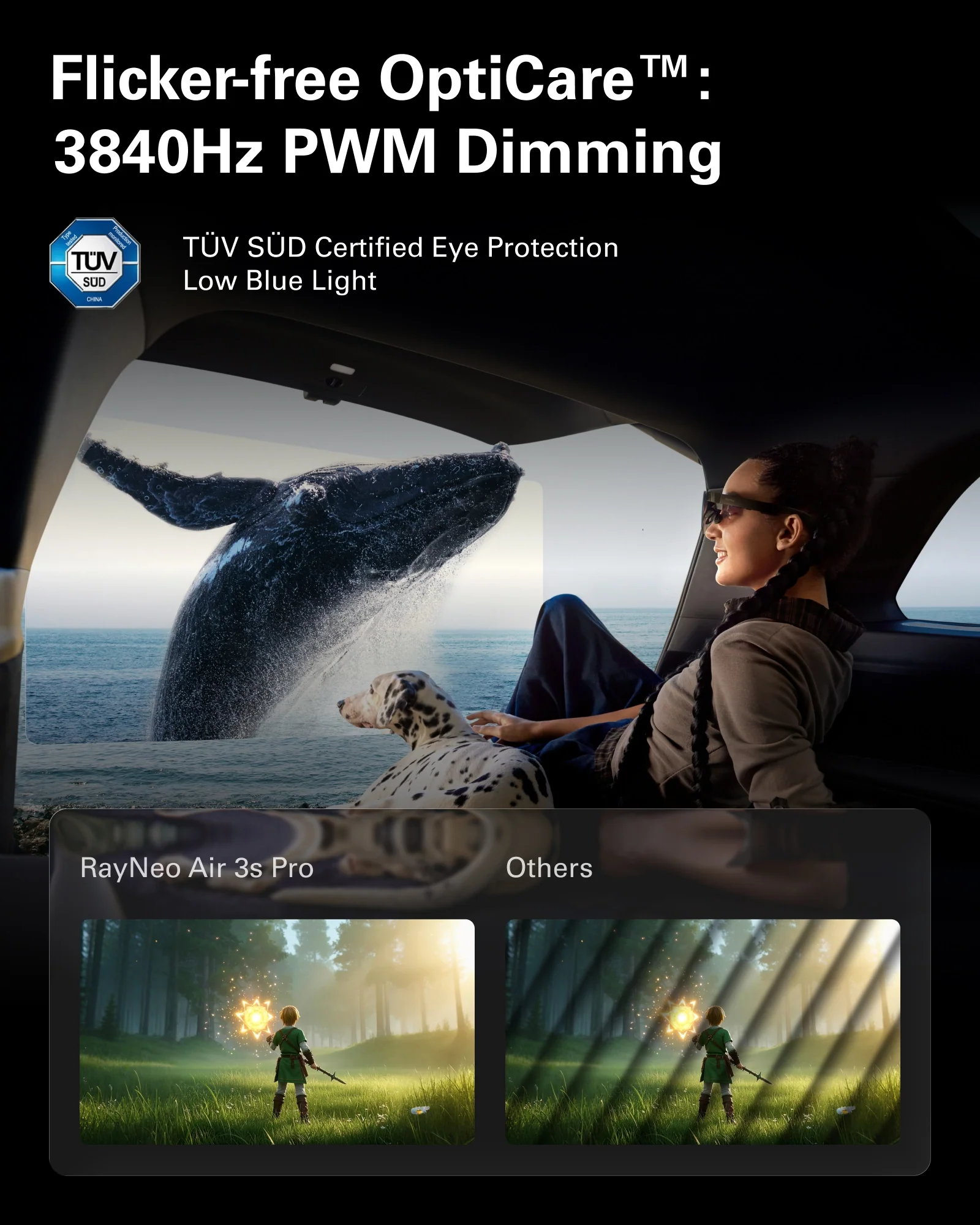 Air 3s Pro AR Glasses : Ultimate 201" Display with 1200nits for Pro Entertainment - Image 5