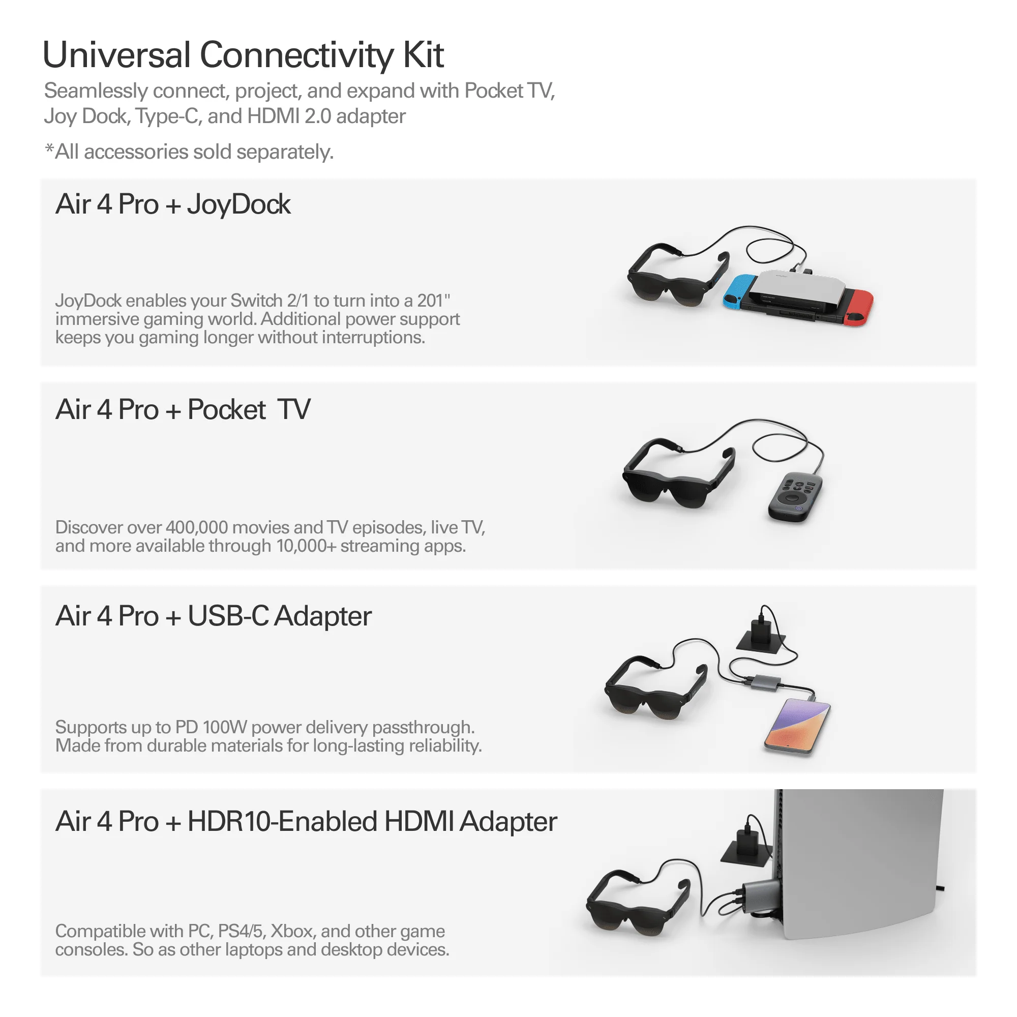 RayNeo Air 4 Pro AR Smart Glasses - Image 8